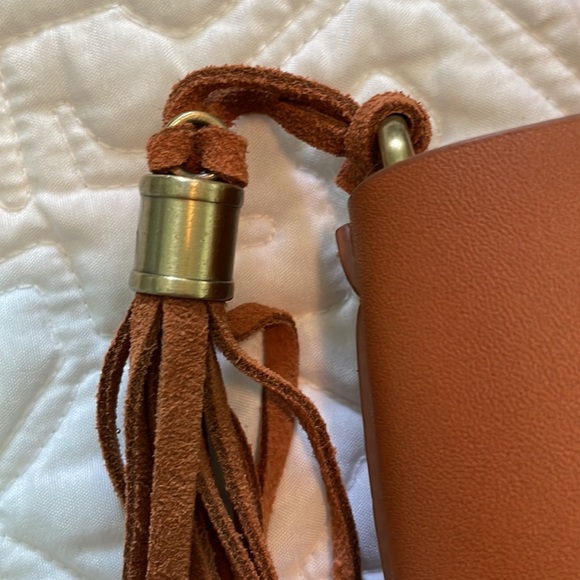 Anthropologie Lucite-Handle Tote Bag-use with Crossbody Strap or Handles - Picture 4 of 10